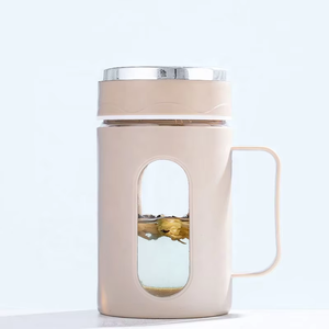 Tasse à thé en verre avec poignée tasses <span class=keywords><strong>de</strong></span> haute qualité résistantes à la chaleur tasse à thé <span class=keywords><strong>de</strong></span> haute qualité et pratique <span class=keywords><strong>bouteille</strong></span> en verre - Product Image 4