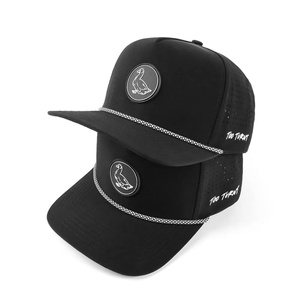 Gorra Deportiva Personalizada de 5 Paneles, Poliéster/Algodón, con Estampado de Frutas, Impermeable, con Orificios Cortados con Láser, Gorra de Béisbol Unisex de Alto Rendimiento - Product Image 2