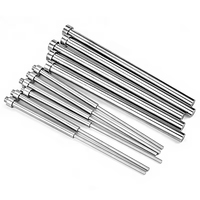 Pin Ejektor Thimble Nitrided H13/SKD61 untuk Cetakan Injeksi, Suku Cadang Jinjie Chongzhen Model 65-74 Rc Hardness, Standar HASCO