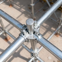 Vente directe d'usine, échafaudage Ringlock, système d'échafaudage galvanisé à chaud, échafaudage tout usage pour la construction, les bâtiments et les ponts