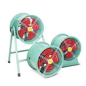 Centrifugal exhaust fan for greenhouse poultry farm cooling