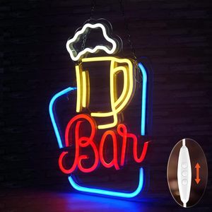 Custom <strong>Neon</strong> Light <strong>Sign</strong> for <strong>Beer</strong> Bar Handmade Glass <strong>Neon</strong> Lamp Wall Decor for Home Room Windows Party - Product Image 1