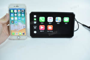 7 pulgadas motocicleta Carplay impermeable pantalla táctil Apple <span class=keywords><strong>Android</strong></span> Auto Carplay Gps navegación inalámbrica motocicleta Apple carplay - Product Image 3