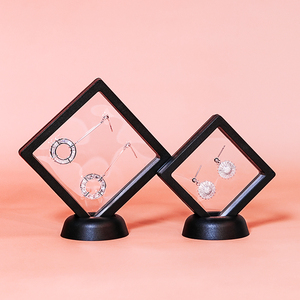 Scatola sospesa in plastica 3D per gioielli con display USB custodia per imballaggio di gioielli cornice galleggiante scatole a membrana per levitazione in PET con supporto - Product Image 4