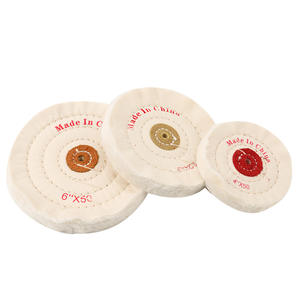 Disco de Terciopelo Blanco para Pulir Joyas, Rueda de Tela para Pulido de Espejos y Joyería - Product Image 3