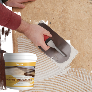 Colle pour sols en <span class=keywords><strong>bois</strong></span> imperméable à séchage rapide à un composant 15 kg, colle polyuréthane pour <span class=keywords><strong>parquet</strong></span>, adhésif pour <span class=keywords><strong>parquet</strong></span> sur béton - Product Image 1