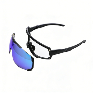 Gafas de Sol Polarizadas UV400 <span class=keywords><strong>para</strong></span> Ciclismo, <span class=keywords><strong>Lentes</strong></span> Magnéticas, Gafas Deportivas <span class=keywords><strong>para</strong></span> Actividades al Aire Libre, Béisbol, <span class=keywords><strong>MTB</strong></span>, Running - Product Image 2