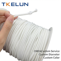 2.5mm PP Kaplı UHMWPE Halat Yüksek Mukavemetli Yüzer Paketleme Halatı Tuzlu Suya Dayanıklı Bağlama İpi Nakliye Paketlemesi için