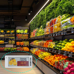 Étiquette électronique de rayon de 2,13 pouces pour boutique de sacs à main de créateurs, affichage numérique sans fil E-Ink E-Paper, étiquette de prix numérique - Product Image 5