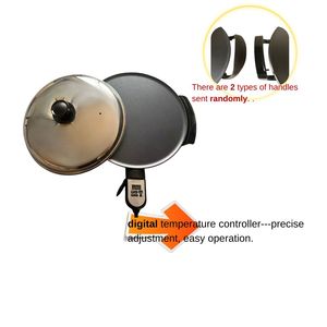 <span class=keywords><strong>Mini</strong></span>-appareil électrique à injera pour la maison, 16 pouces, portable, Mogogo avec surface antiadhésive, poêle électrique Mogogo pour la cuisine quotidienne - Product Image 2