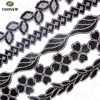Lumière luxe 50mm feuille en forme de coupe perle Tube colle bas strass acrylique sable dentelle décorative vêtements africains robe
