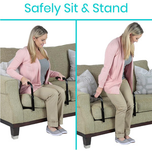 Barandilla Plegable para Cama, Apoyo para Personas Discapacitadas y Postradas en Cama, Dispositivo de Asistencia para Ancianos, Barandilla de Seguridad para Cama - Product Image 4