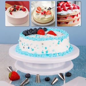 Plateau tournant pour <span class=keywords><strong>gâteau</strong></span>, en PP de qualité alimentaire, écologique, durable, outil de pâtisserie pour la <span class=keywords><strong>décoration</strong></span> de gâteaux - Product Image 6
