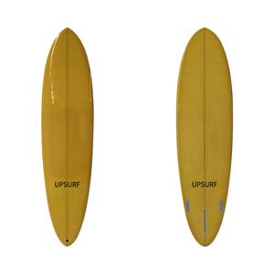 Planche de surf en fibre de verre PU de haute qualité en gros avec 3 ailerons simples, taille et couleur personnalisables, modèle SR-PU-S27 - Product Image 4