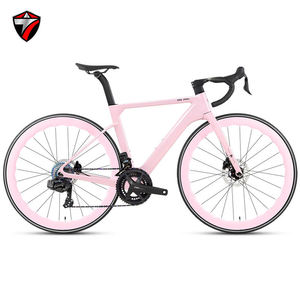 Vélo <span class=keywords><strong>de</strong></span> <span class=keywords><strong>route</strong></span> en carbone 700C, 24 vitesses, changement <span class=keywords><strong>de</strong></span> vitesse électronique sans fil, freins à disque hydrauliques, cadre rigide pour la course <span class=keywords><strong>de</strong></span> compétition - Product Image 1