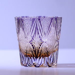 Verre à whisky en cristal violet taillé à la main 320 ml, verres à whisky, verres à cocktail, verres à vodka, verres à bière, verres à boire dans un coffret cadeau - Product Image 4