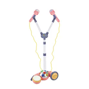 Disco Ball MP3 Musical Kids Stand Binocular Multifunctional Microphone Toy