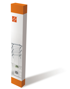 Wireking 3-niveles 10 M extraíble casa poating de bastidor de secar la ropa - Product Image 2
