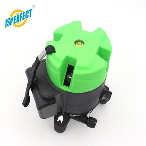 JSPERFECT Industrial/ DIY/Profesional <span class=keywords><strong>de</strong></span> alta calidad 5 líneas láser verde <span class=keywords><strong>Nivel</strong></span> láser rotativo con haz <span class=keywords><strong>de</strong></span> luz verde - Product Image 3