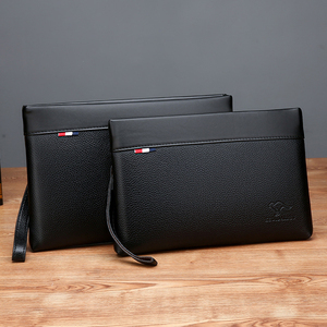 Borsa <span class=keywords><strong>a</strong></span> <span class=keywords><strong>Mano</strong></span> da <span class=keywords><strong>Uomo</strong></span> di Lusso in Pelle PU Stile Portafoglio Essenziale Versatile alla Moda da Lavoro di Fabbricazione - Product Image 5