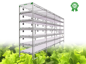 Dọc phát triển hệ thống Rack Canada thị trường Ống thép không gỉ lưu trữ thủy canh kệ - Product Image 6