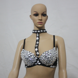 Nouveau Style LED <span class=keywords><strong>Soutien</strong></span>-<span class=keywords><strong>Gorge</strong></span> Costume Adultes Sexy Filles Scène Salle De Bal Soirée Comprend Clignotant Bande De Cheveux LED Couronne <span class=keywords><strong>Bandeau</strong></span> Un Convient - Product Image 2