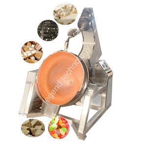 Machine à confiserie commerciale Legned, cuivre pur, grande capacité, agitation automatique, chaudière à décharge inclinée, 380V pour le caramel - Product Image 4