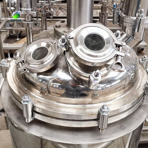 Pour la machine automatique de décarboxylateur de réacteur de cristallisation bouilloire de réaction revêtue d'acier inoxydable de 50L avec le moteur 220V - Product Image 2