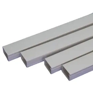 G & N prezzo di fabbrica cavo ad arco elettrico canalina da pavimento tubo quadrato in plastica PVC di alta qualità adesivo per canalina per cavi in pvc