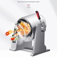 Robot de cuisine intelligent à tête unique Équipement de cuisine commercial entièrement automatique pour le riz frit directement du fabricant