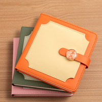 Personnalisé multicolore lot mixte en cuir PU A7 quotidien carnet de poche mini portable mignon carnet de promotion