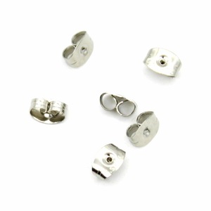 Stainless Steel Stud Earrings <b>Flower</b> Star <b>Bear</b> Shape Hypoallergenic DIY Earplugs For Women Men Jewelry Accessories - Product Image 5
