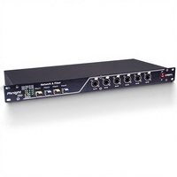 Pknight CR091L 12-Port Gigabit Fiber Ethernet Switch 4 SFP 8 Kilitlenebilir RJ45 19-İnç 1U Sahne AV Ağı LED Bakır