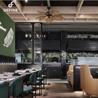 Ensembles clés en main, solutions complètes, mobilier moderne et luxueux pour restaurants commerciaux, hôtels, ensembles de tables et chaises en marbre sur mesure