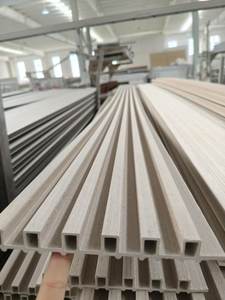 168*24mm Wpc Panneau Fourniture Prix <span class=keywords><strong>de</strong></span> Gros Revêtement Mural Extérieur Pvc <span class=keywords><strong>Plaque</strong></span> Décorative Pvc Panneau Mur - Product Image 2