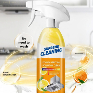Nettoyant <span class=keywords><strong>pour</strong></span> taches d'huile <span class=keywords><strong>liquide</strong></span> robuste <span class=keywords><strong>pour</strong></span> le dessus de la cuisinière et la hotte de cuisine élimine la fumée et la saleté de l'huile - Product Image 3