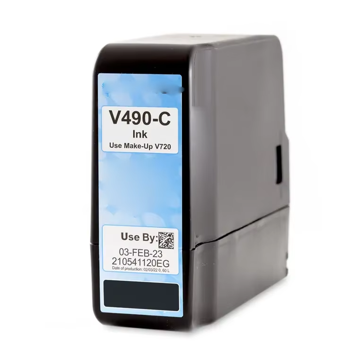 Original V490-C White Ink 600ml Makeup V720-D for CIJ Inkjet Printer ...