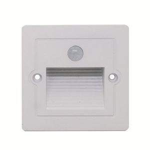 Impermeable 2W Luz de noche Lámpara de paso Escalera Lámpara de pared Empotrada PIR Detector de movimiento Sensor LED Luz de escalera - Product Image 2