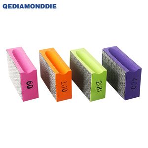 Tampons de polissage portatifs en résine diamantée électroplaquée pour pierre, verre et marbre - Product Image 6
