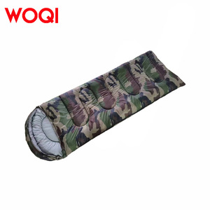 Sac de couchage camouflage Woqi, polyester 190T, imperméable, style extérieur, pour adulte, pour temps chaud, vêtements de camping - Product Image 2
