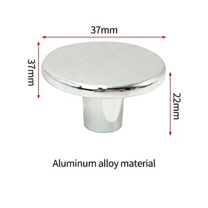 Poignées de meuble de cuisine Tiroir de meuble en alliage d'aluminium Bouton et poignées de table de chevet - Product Image 5