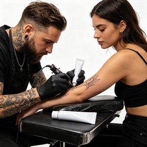 Bálsamo para Tatuajes de 10g para Cuidado a Largo Plazo, Fórmula Estable para Cuidado Diario de Tatuajes, Cejas y Labios - Product Image 1