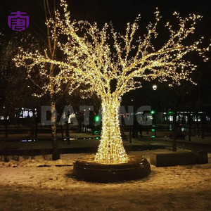 Arbre en cristal LED lumineux décoratif pour aménagement paysager et exposition extérieure lors de festivals, avec une lueur ambiante étincelante - Product Image 6