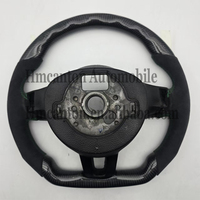 Le Volant de Voiture le Plus Populaire en Fibre de Carbone et Microsuède avec Coutures pour Volkswagen Golf 6ème Génération GTI