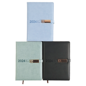 Agenda Agenda en Cuir Souple de <span class=keywords><strong>365</strong></span> <span class=keywords><strong>Jours</strong></span>, Anglais, Espagnol, Allemand, Agenda A5 - Product Image 2