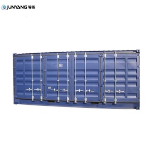 ตู้คอนเทนเนอร์ขนส่งแบบเปิดด้านข้างขนาด 20 ฟุต พร้อมใบรับรอง BV GL ABS CCS ผลิตจากเหล็กคอร์เทน สำหรับจัดเก็บหรือขนส่ง - Product Image 5