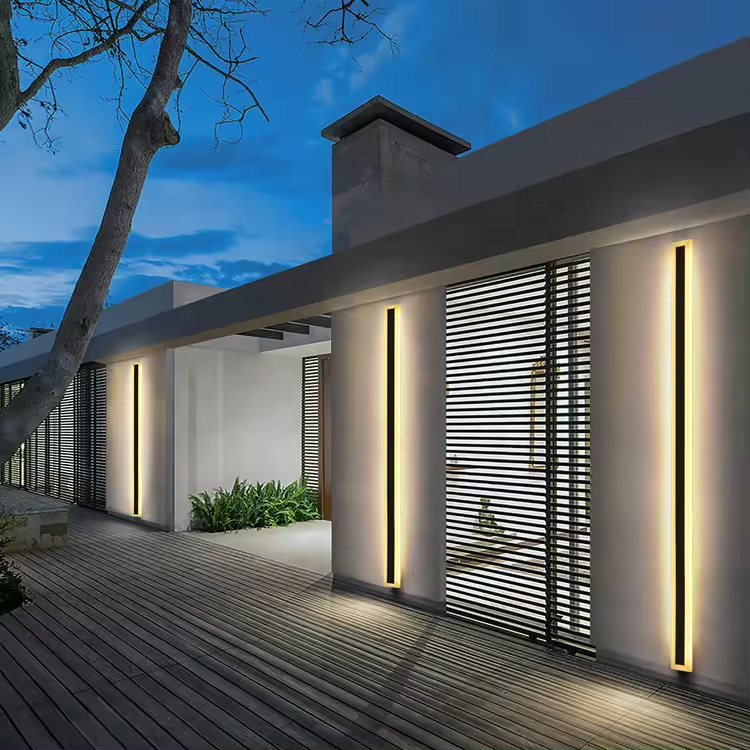 Brave Outdoor Solar Strip Wall Lamp