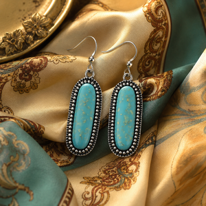 Orecchini Boho Vintage con Effetto Scintillante Colorato, Orecchini Pendenti in Stile Retrò, Accessori di Moda per Donne - Product Image 6