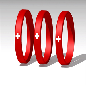 Bracelets en silicone personnalisés avec logo drapeaux d'Ouganda – Étanche, Art populaire, Tendance, Usage promotionnel - Product Image 2