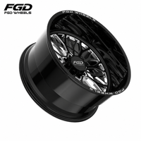 Jantes en alliage d'aluminium, jantes forgées sur mesure à profil profond, jantes forgées 22x12 24x14 26x16 pour camions, 6x139.7 8x170 pour Ford GMC RAM Jeep